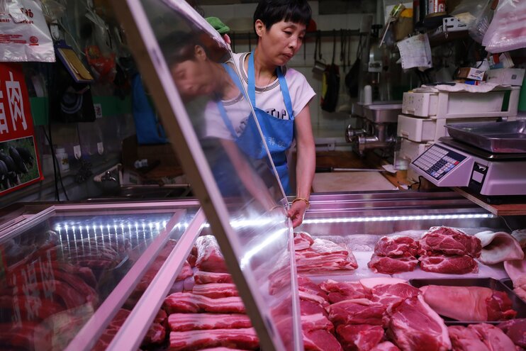 Мониторинг цен на мясо в Китае на 05-й неделе 2024 г..