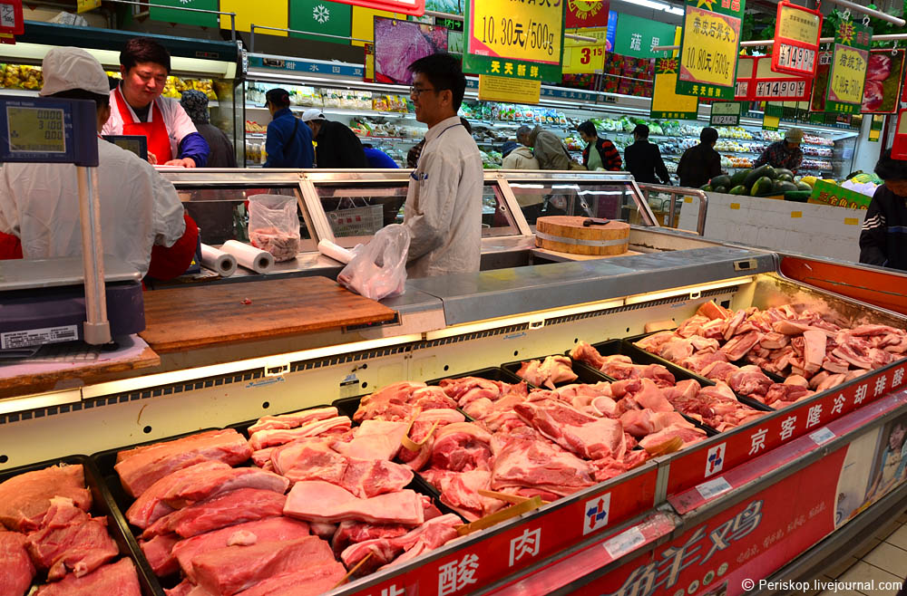 Мониторинг цен на мясо в Китае на 08-й неделе 2024 г..