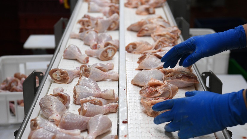 Россия в августе поставила в Китай мясо птицы на рекордную сумму