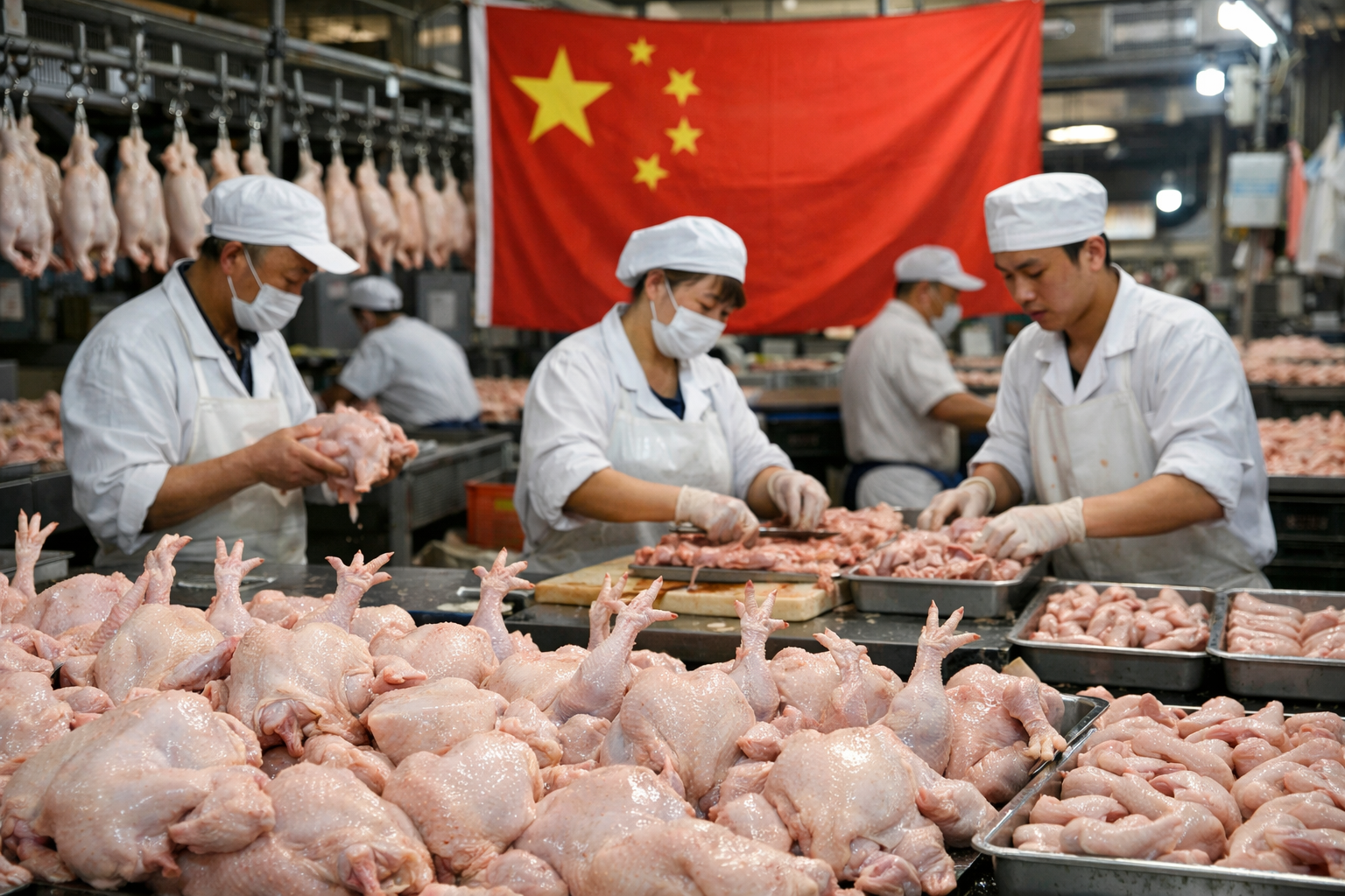 Китайский рынок куриного мяса за январь 2026 год