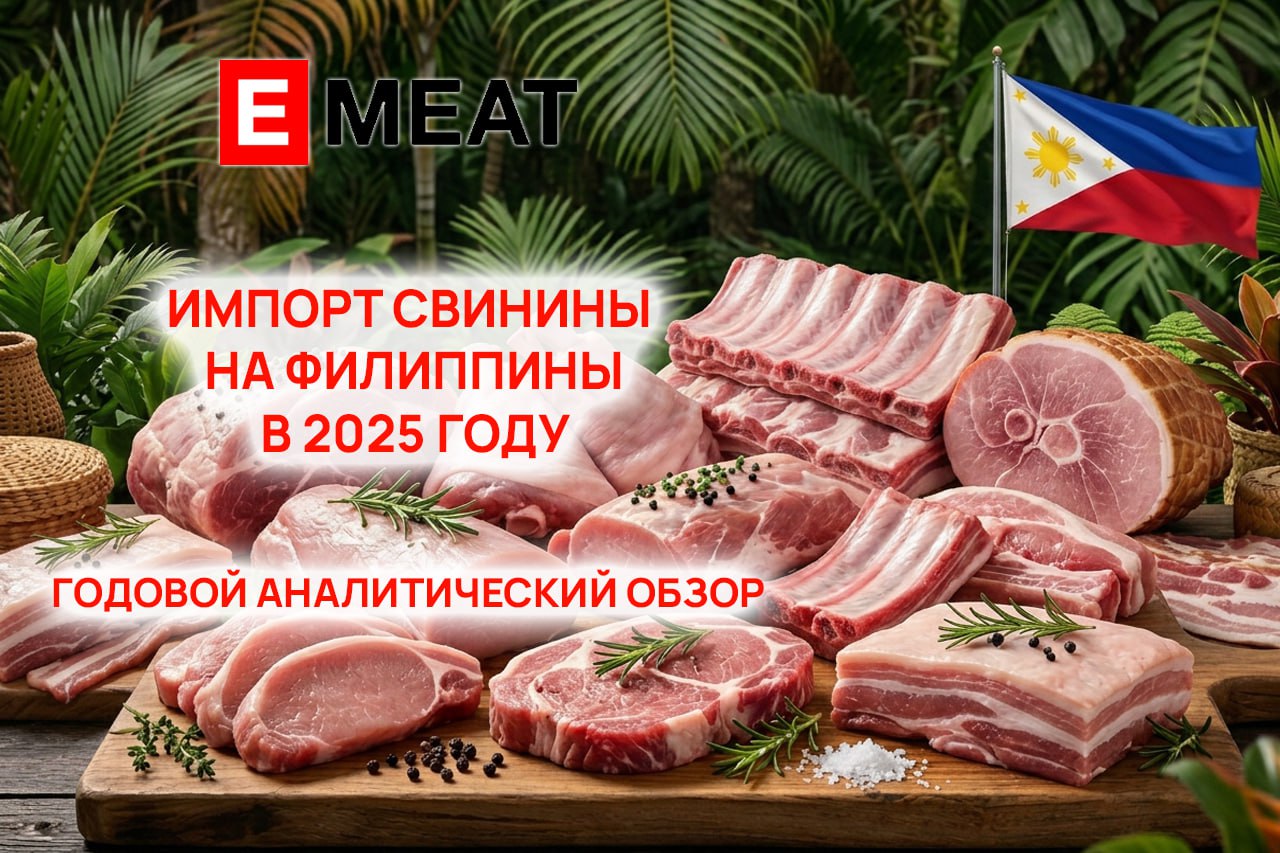 Импорт свинины на Филиппины в 2025 году