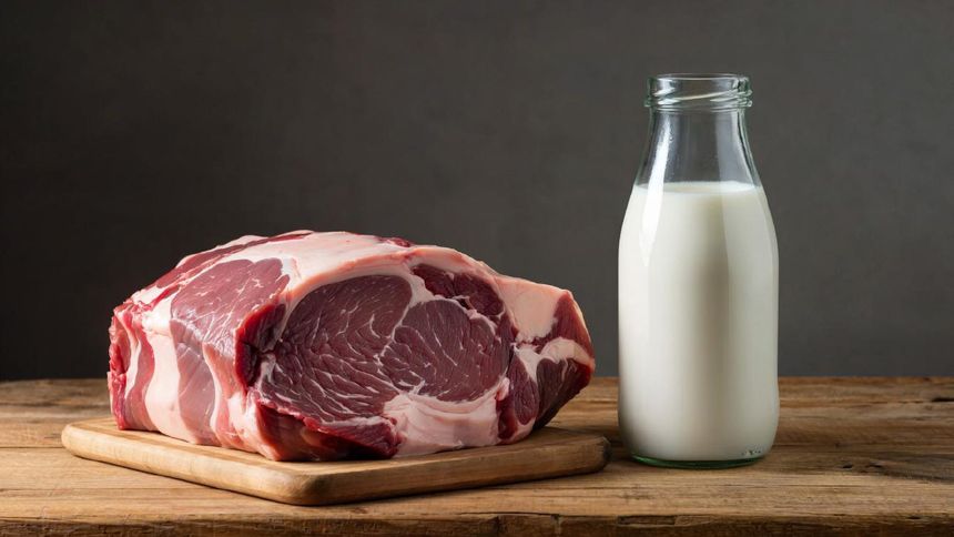 В Северной Осетии за 2 месяца сократилось производство мяса, молока и яиц