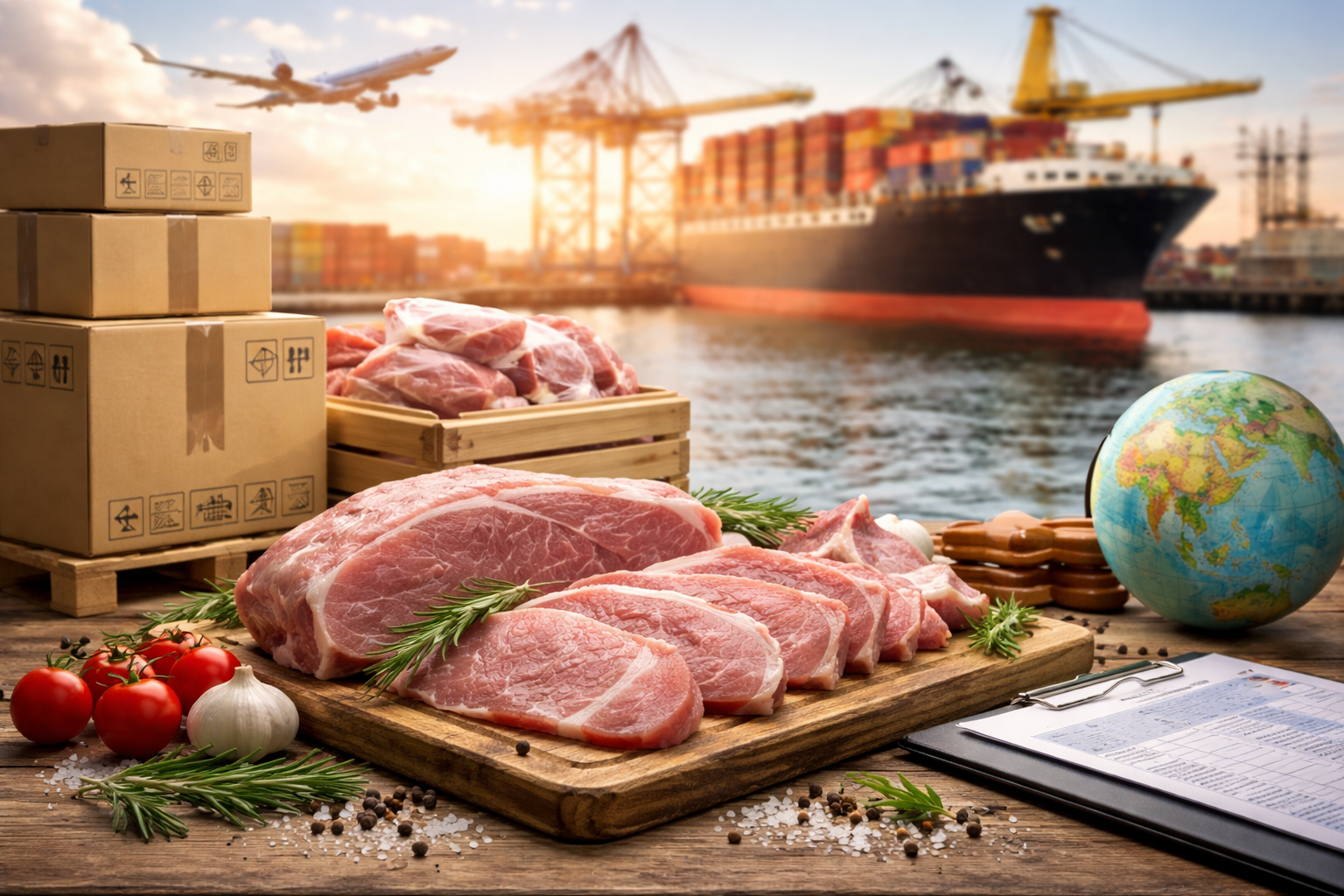 РФ в январе-марте сохранила экспорт свинины на прошлогоднем уровне