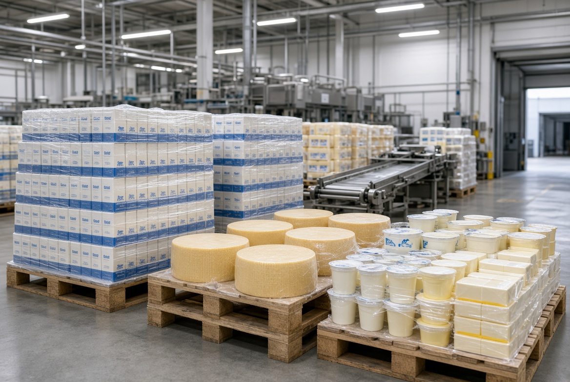Экспорт молочной продукции существенно вырос в Липецкой области