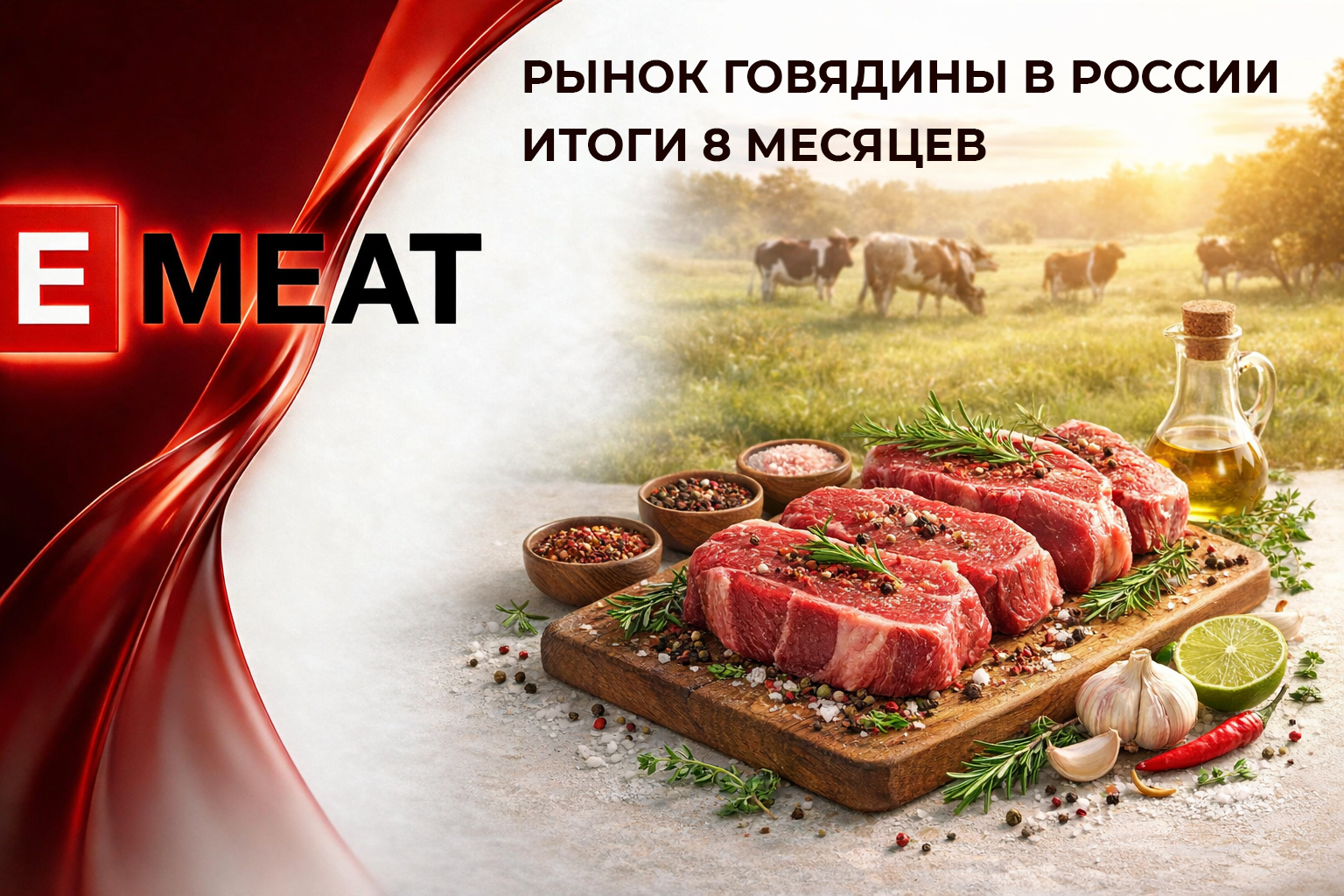 Говядина: поголовье снижается, а выпуск пока почти не меняется